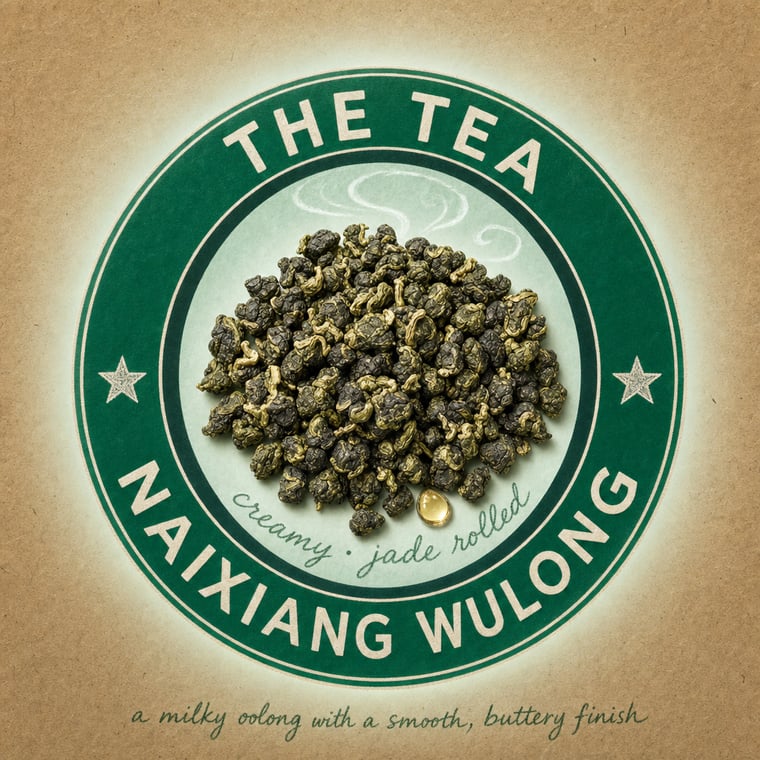 The design — Nǎi Xiāng Oolong