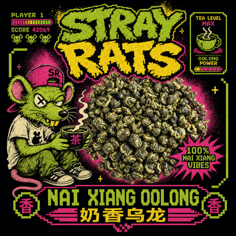 The design — Nǎi Xiāng Oolong