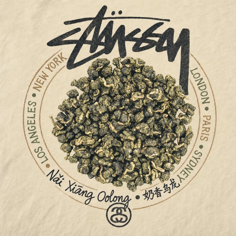 The design — Nǎi Xiāng Oolong