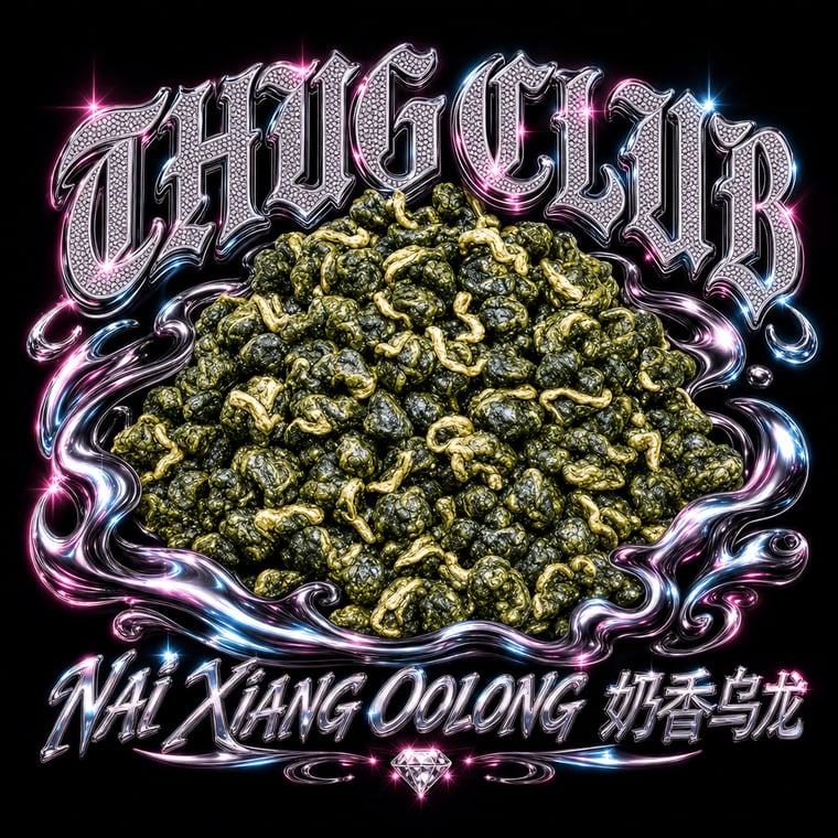 The design — Nǎi Xiāng Oolong