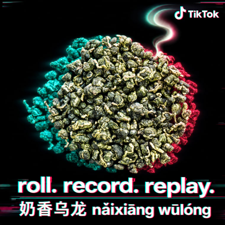 The design — Nǎi Xiāng Oolong