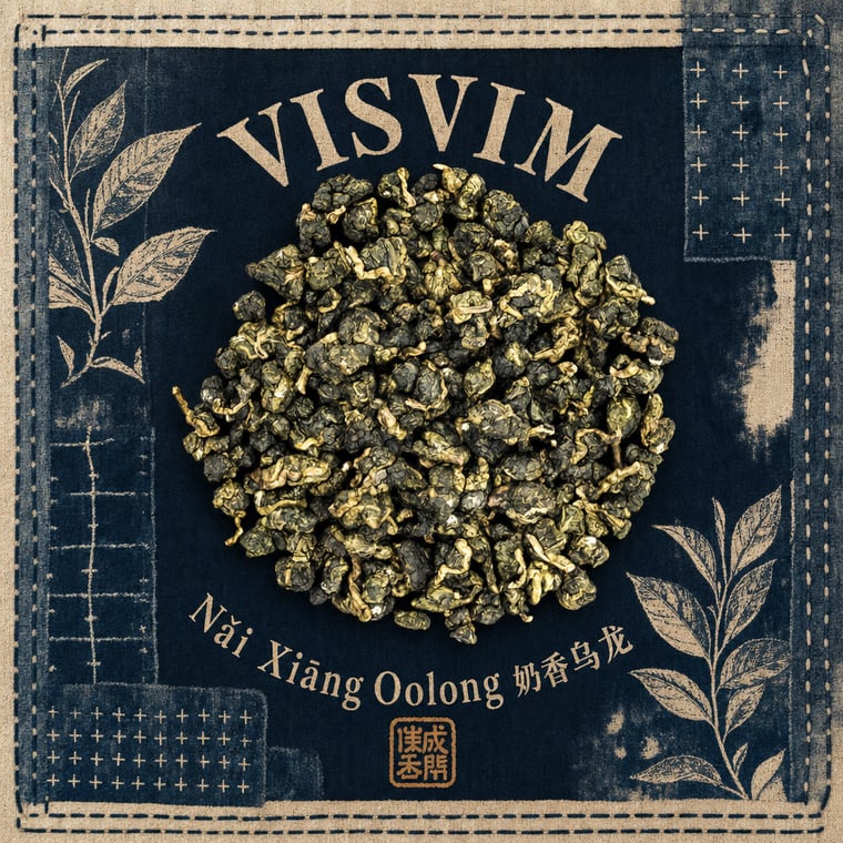 The design — Nǎi Xiāng Oolong