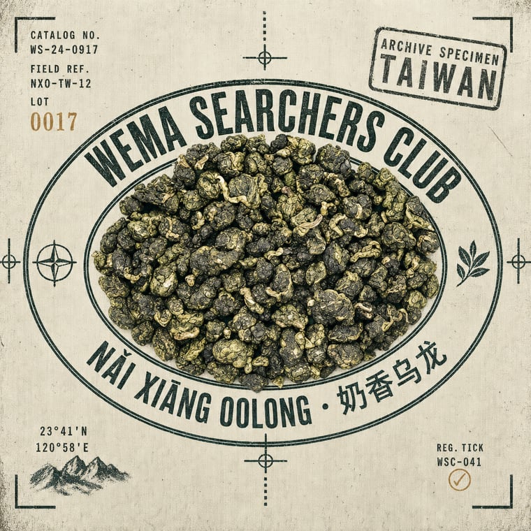 The design — Nǎi Xiāng Oolong