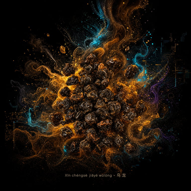 The design — Amber GABA Oolong
