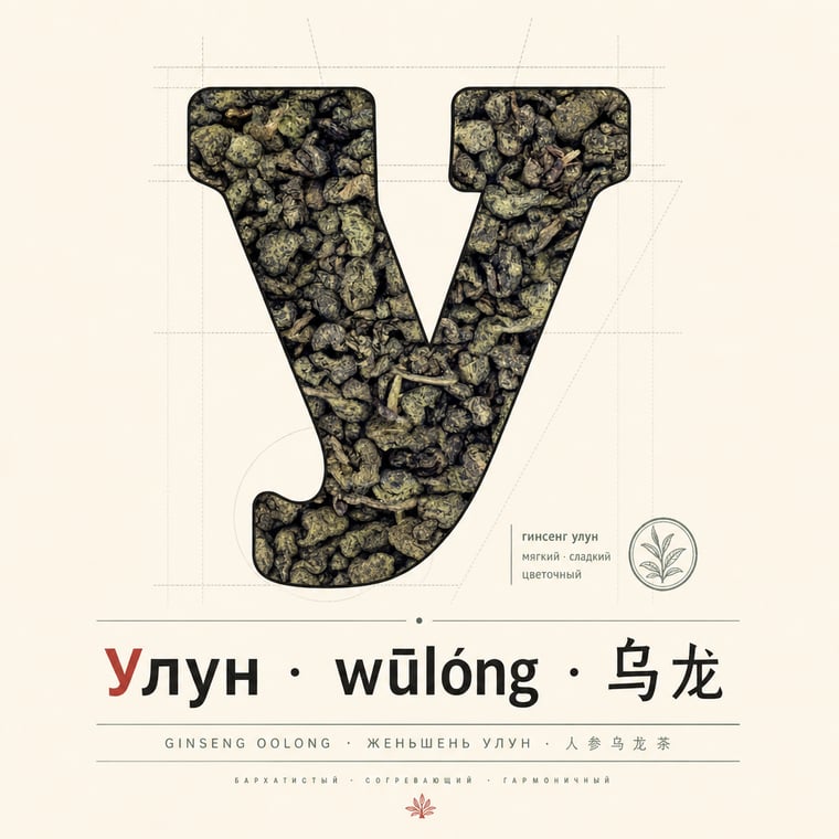 The design — Ginseng Oolong