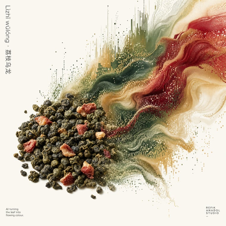 The design — Lychee Oolong