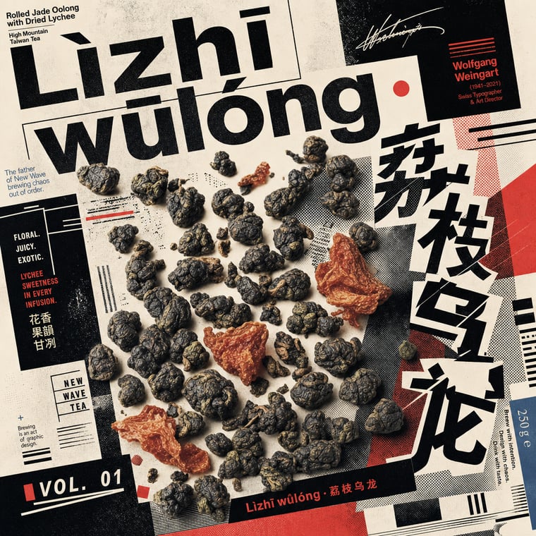 The design — Lychee Oolong