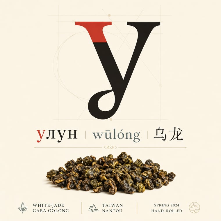 The design — White Jade GABA Oolong