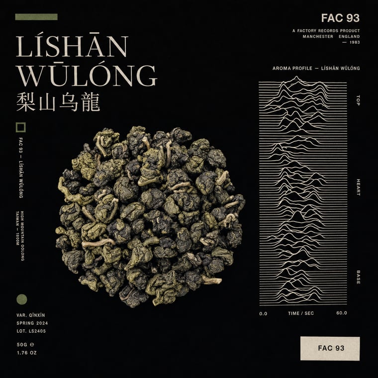 The design — Líshān Oolong