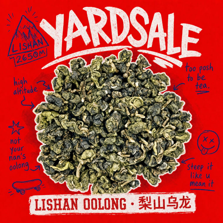 The design — Líshān Oolong