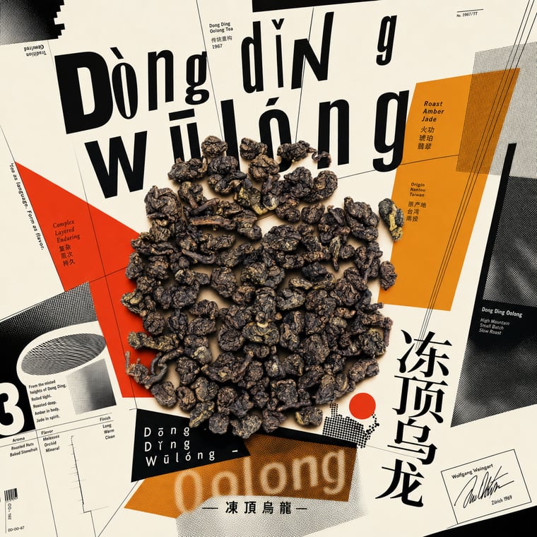The design — Dòng Dǐng Oolong