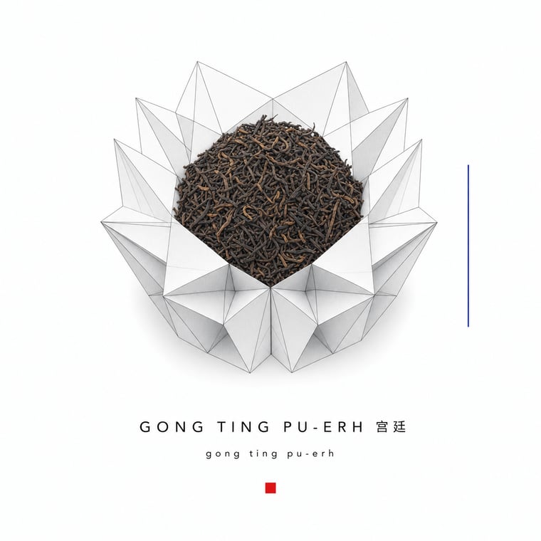 The design — Gong Ting Pu-erh