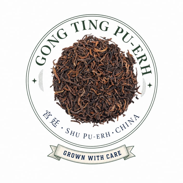 The design — Gong Ting Pu-erh