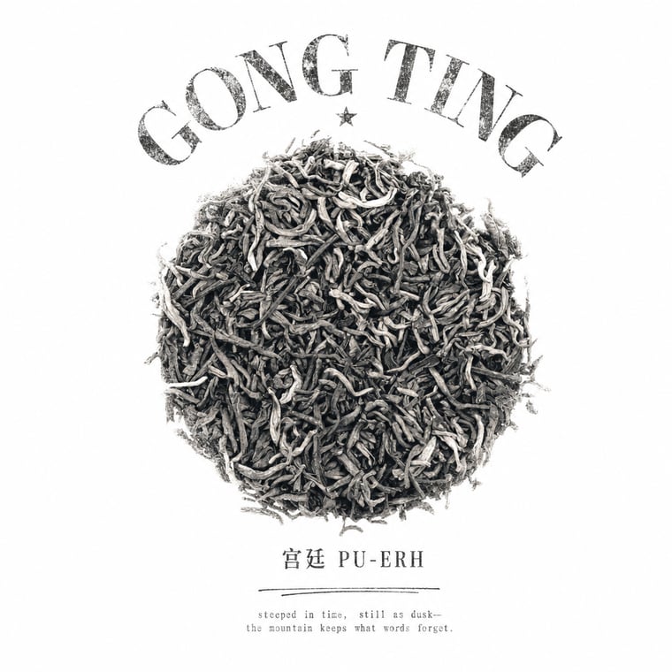 The design — Gong Ting Pu-erh