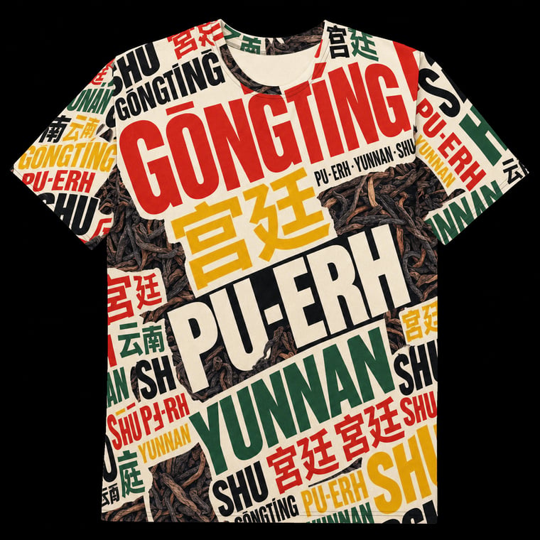 The design — Gong Ting Pu-erh