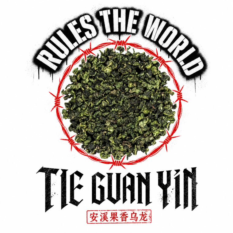 The design — Fruity Tie Guan Yin
