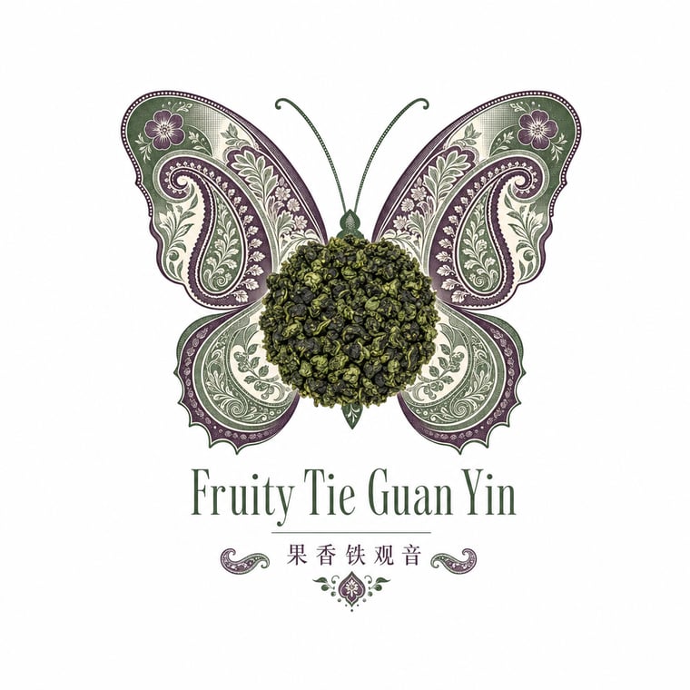 The design — Fruity Tie Guan Yin