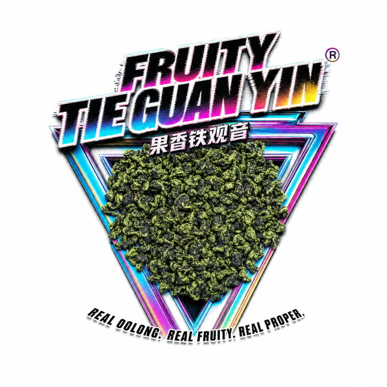 The design — Fruity Tie Guan Yin