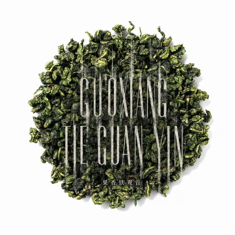 The design — Fruity Tie Guan Yin