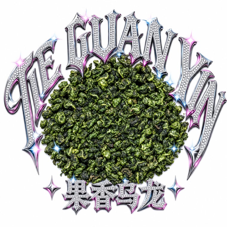 The design — Fruity Tie Guan Yin