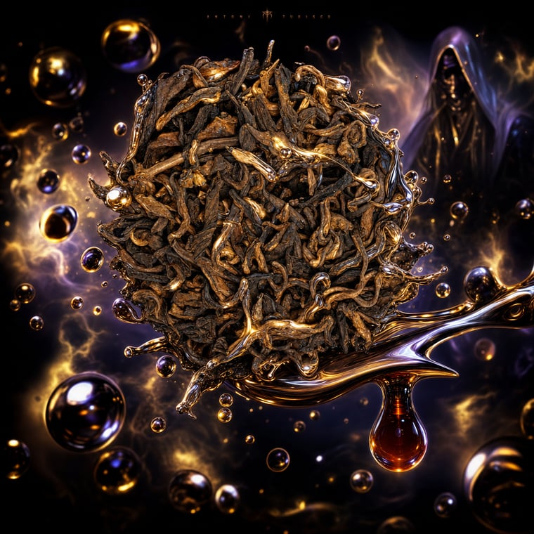 The design — Da Jin Ya Shu Pu-erh