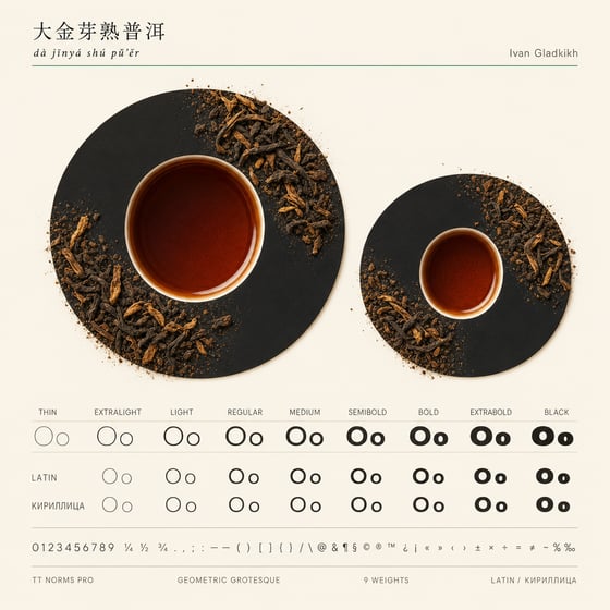 Da Jin Ya Shu Pu-erh