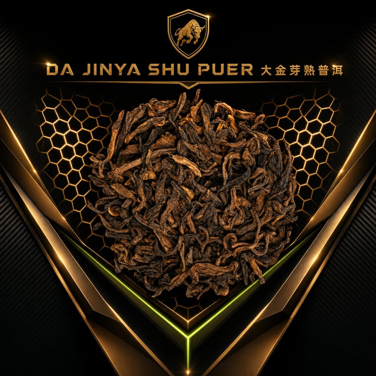 The design — Da Jin Ya Shu Pu-erh