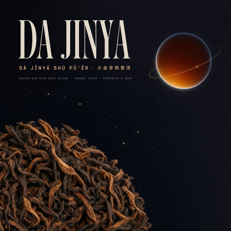 The design — Da Jin Ya Shu Pu-erh