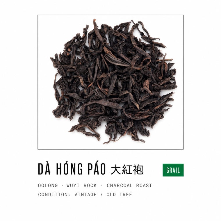 The design — Dà Hóng Páo