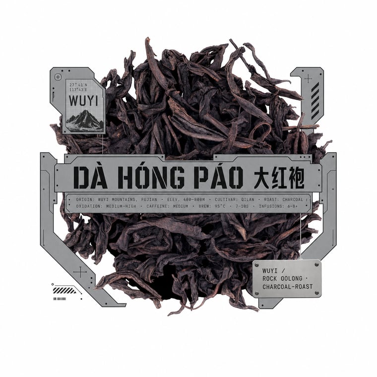 The design — Dà Hóng Páo
