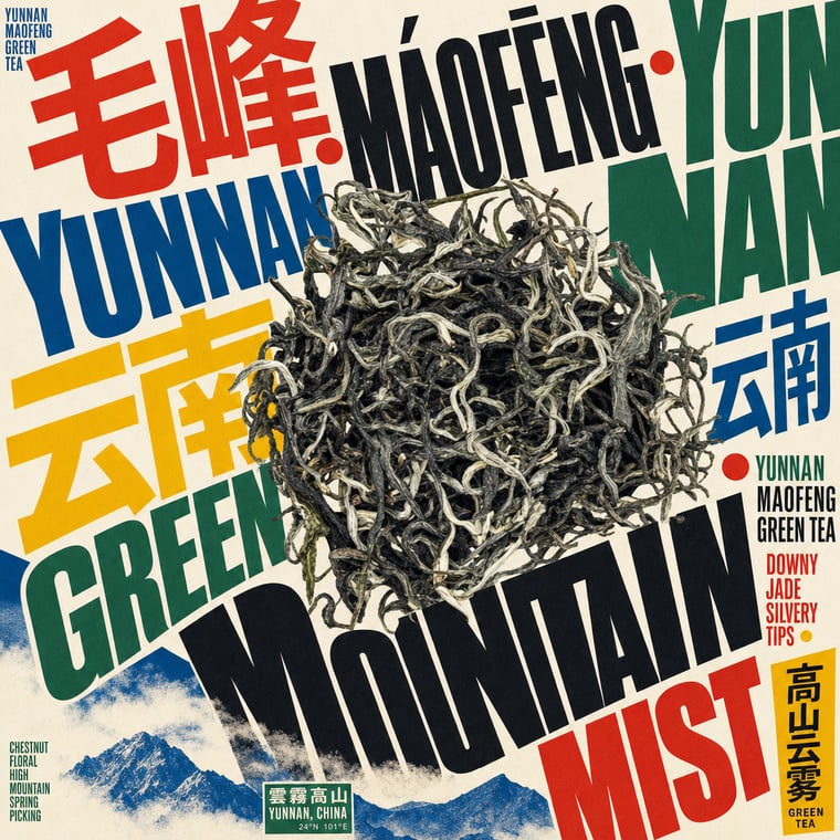 The design — Yunnan Mao Feng Green Tea